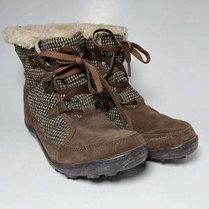 Columbia Minx Sherpa Top Tweed Shorty Omni Heat  Boot